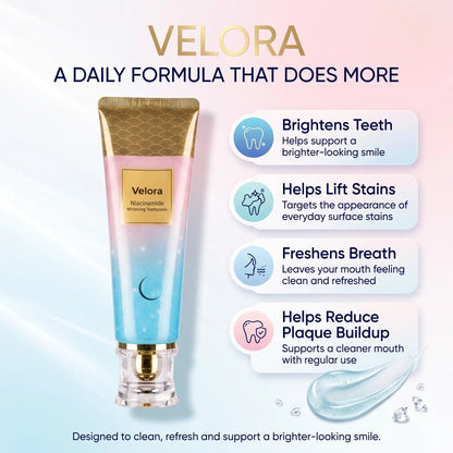 Velora™ Niacinamide Toothpaste
